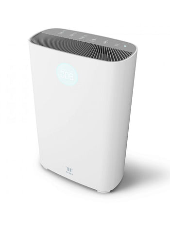 Smart Air Purifier Pro Medium with HEPA Filter, UV & Ionization Works with Touch Screen & Google, Alexa & Tesla Home App