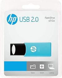 HP 16GB v212w Blue USB 2.0 Flash Drive