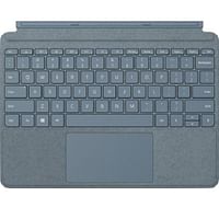 Microsoft Surface Go Signature Type Cover Qwerty Layout With Alcantara Design (KCS-00105) Ice Blue