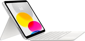 Apple Magic Keyboard Folio For iPad 10.9” 10TH  Gen (MQDP3LL/A) White