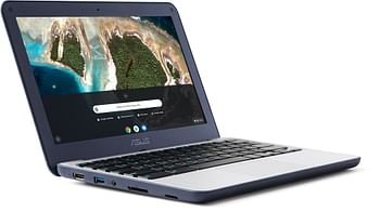 ASUS 11.6" Chromebook C202s, Intel Celeron N3060, 4GB RAM, 16GB eMMC, Chrome OS