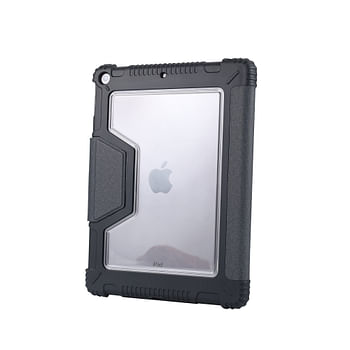 Max & Max iPad 10.2 inch Case iPad 9th Generation 2021, 8th 7th Genetration 2020 2019 Adjustable Rugged Cover Case Shockproof with stand (Black)