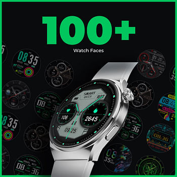 Black Shark Watch S1 With 1.43 inch Display,10-Day Battery Life, Fitness Tracker, Heart Rate, Sleep and Blood Oxygen Monitoring & 100+ Sports - Silver