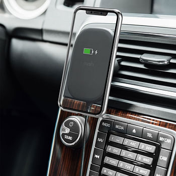 Moshi - SnapTo Magnetic Car Mount with Wireless Charging