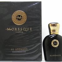 Moresque Al Andalus  Black Collection Eau De Parfum For Unisex, 50 ml