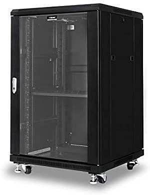 ZLINK Floor Stand Server Cabinet 600x800x 22U 1 Shelf + 2 Fan Loading capacity: 1000KG
