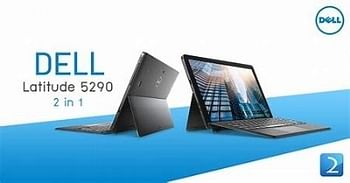 DELL LATIDUDE 5290 (2-IN-1) CORE I7, 8TH	GEN, 256GB, SSD	16GB, 12.3 INCH/256GB/BLack