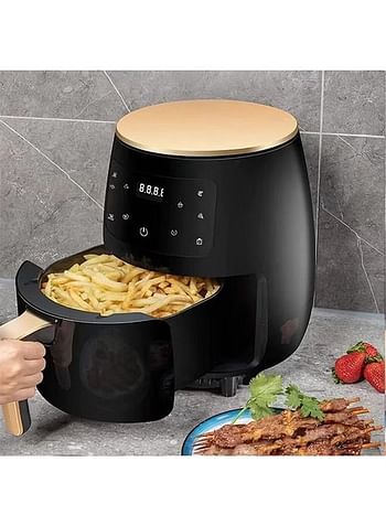 Silver Crest S-18 Multifunctional Digital Touch Air Fryer 6L Large Capacity 2400W Black