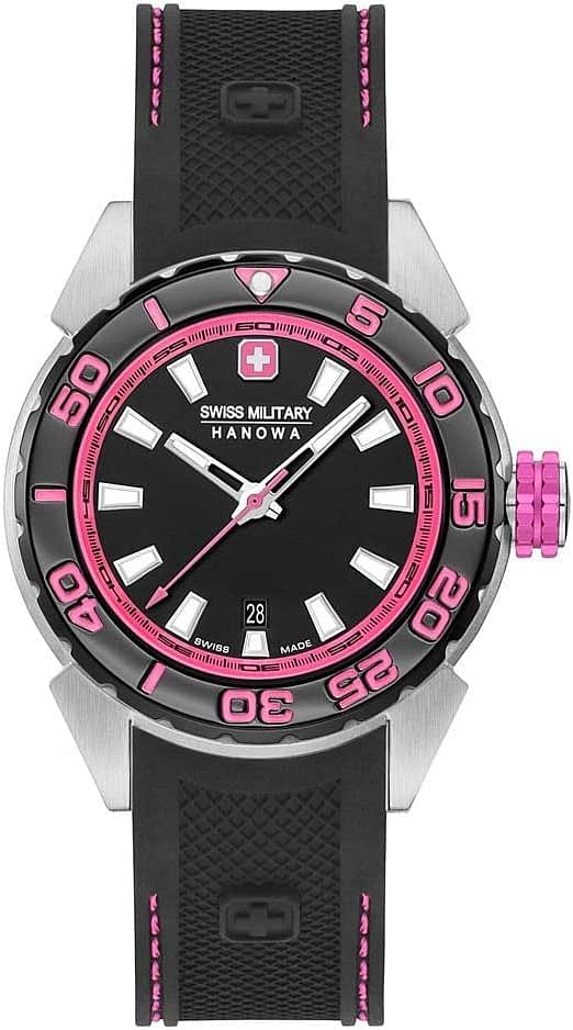 Swiss Military Hanowa 06-6323-04-007 Women's Diver Watch 40 mm