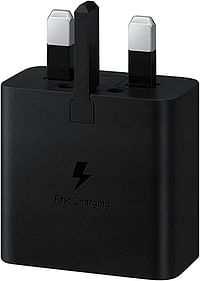 محول سامسونج 15 واط مع USB-A إلى USB-C أسود