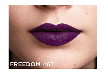 L'Oreal Paris X Balmain 467 Freedom Color Riche Purple Matte Lipstick