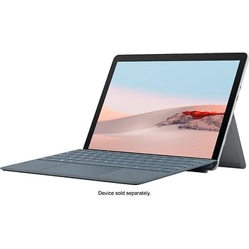 Microsoft Surface Go Signature Type Cover Qwerty Layout With Alcantara Design (KCS-00105) Ice Blue