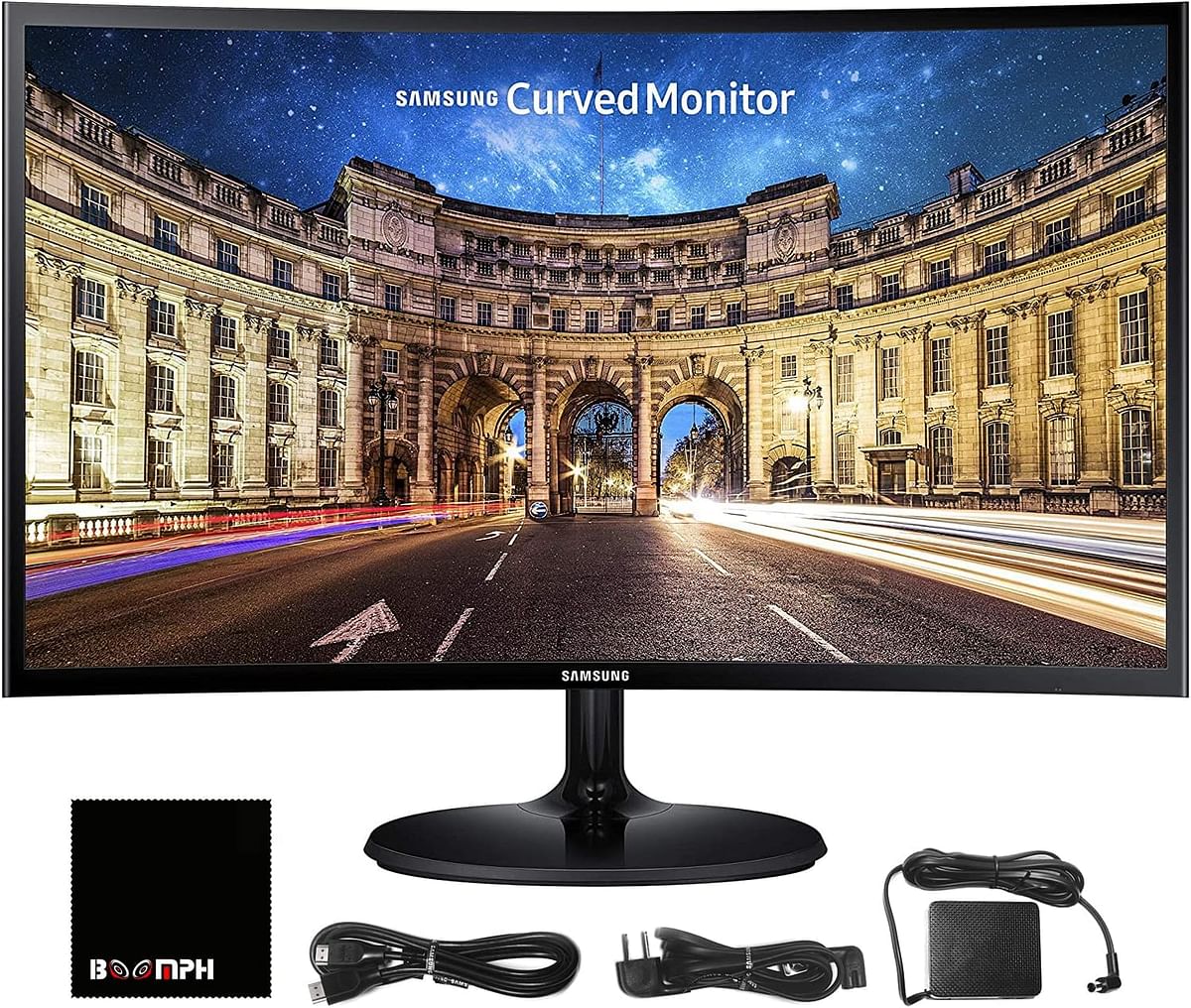 Samsung CF390 27 Inch 16:9 Curved LCD FHD Curved Desktop Black Monitor