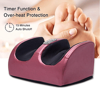 Foot Massage Machine Electric Shiatsu Foot Massager Heating Therapy Foot Massage Roller