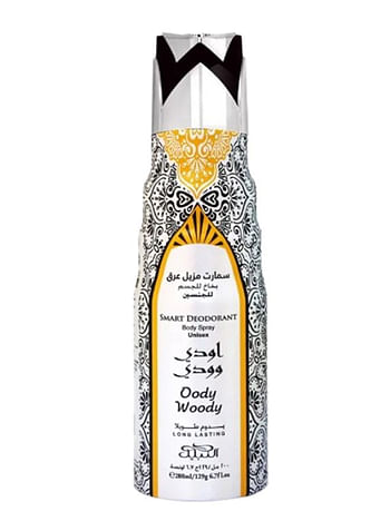 مجموعة هدايا أودي وودي عطر بخاخ 100 مل ومزيل عرق 200 مل