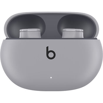 Beats Earphone Studio Buds Noise-Canceling True Wireless In-Ear Headphones (MMT93LL/A) Moon Gray