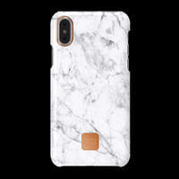 Happy Plugs - Slim Case for iPhone XS Max White Marble