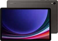 جهاز Samsung SM-X710 Galaxy Tablet S9 لعام 2022 بشاشة 11 إنش الجيل الثامن مع واي فاي وسعة تخزين 128 جيجابايت وذاكرة عشوائية بحجم 8 جيجابايت - جرافيت