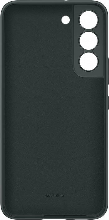 Samsung Official S22 Silicone Cover Dark Green