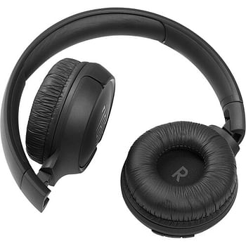 سماعة الرأس جي بي إل تون 510 بي تي اللاسلكية فوق الأذن (JBLT510BTBLKAM) أسود