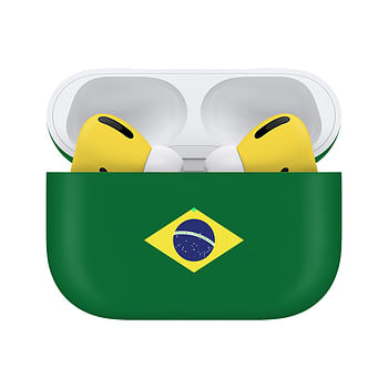 Apple Airpods Pro (2nd Generation) Customized By Caviar Matte Brazil Flag