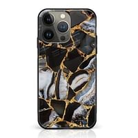 Stylish Marble Design Phone Case For iPhone 14 Pro-