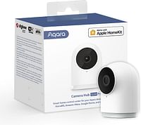 Aqara Security Camera Hub Indoor G2H Pro, 1080p HD Camera, Compatible with Apple HomeKit, Alexa, Google Assistant, Works with IFTTT - White