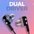 Earphone Dual Driver Fling Tor-296 TORETO