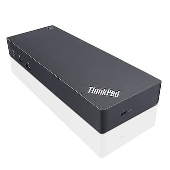 Lenovo ThinkPad Thunderbolt 3 Dock DBB9003L1 - 40AC ThinkPad Thunderbolt 3, DisplayPort, HDMI, VGA, USB 3.0, USB-C, Docking Station with 135W Power Adaptor