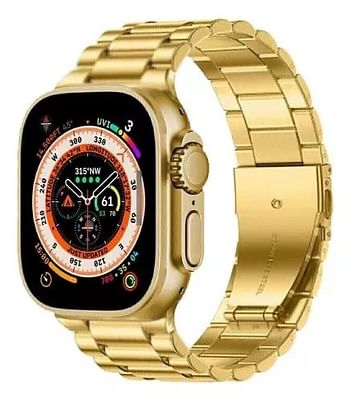 X8 Ultra Max Smartwatch Golden Edition With Extra Strap