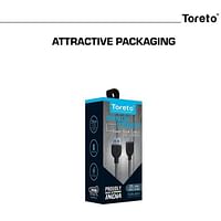 TORETO Armour-Power Charging Cable 25cm TOR-841