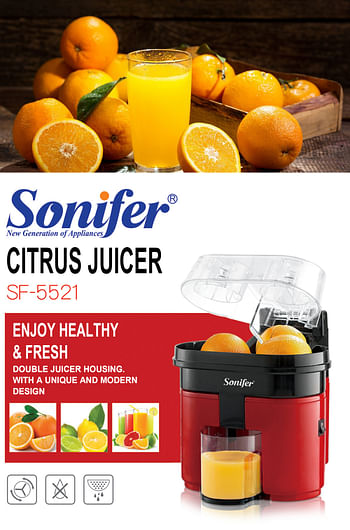 Sonifer 90W Double Citrus Juicer SF-5521