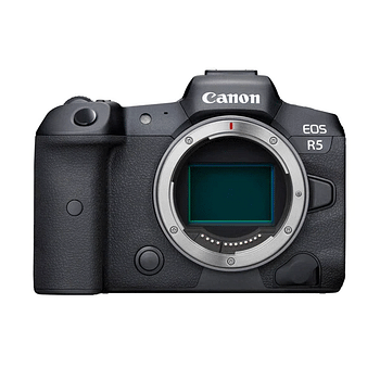 Canon DS126836 EOS R5 Mirrorless Digital Camera 45MP Full-Frame CMOS Sensor - Black