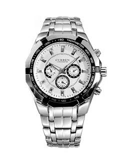 CURREN Men's Waterproof Analog Watch WT-CU-8084-W