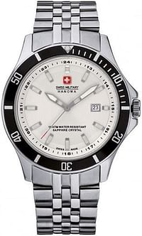 Swiss Military Hanowa Men's Analogue Quartz Watch with Stainless Steel Strap 06-5161.2.04.001.07