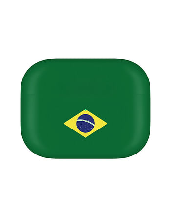 Apple Airpods Pro (2nd Generation) Customized By Caviar Matte Brazil Flag