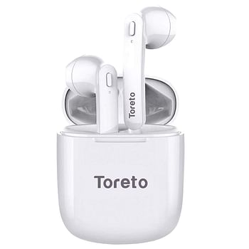 True Wireless Earbuds (tws), Bluetooth 5.0, Hi-fi Sound, 3.5 Hours Music Time, 15-meter Range Earbuds,portable 500mah Charging Box, Handsfree Wireless Earphones (black, Tor-286)