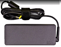محول تيار متردد من لينوفو ثينك باد 90 واط ADLX90NLC3A ،   لأجهزة الكمبيوتر المحمول Lenovo ThinkPad & محطة الإرساء (الأصلية) مع كابل الطاقة التوصيل.