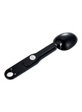 Electronic Spoon Measuring Scale Black