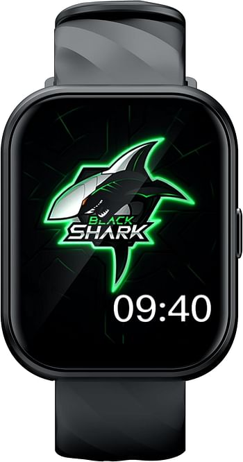 BLACK SHARK GT Neo smart watch for women and men 2.02 inch TFT screen with answer and make calls, IP68 waterproof heart rate blood oxygen sleep tracker more than 120 sports modes