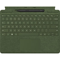 Microsoft Surface Pro Signature Mechanical Keys Keyboard Bluetooth 5.0 Connectivity With Slim Pen 2 (8X6-00121) Forest