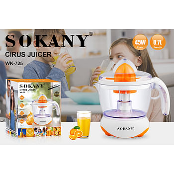 Sokany SK-WK-725 Electric Orange Juicer - Random color