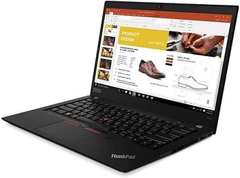 Lenovo Thinkpad T490s Ultrabook Laptop 14 Inch 8th Generation FHD ips High Density Display Core i7 Windows Hello FingerPrint Backlit US KB Thunderbolt type C Windows 11 Pro 512GB NVMe SSD - 32GB RAM - Black