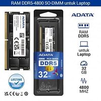 ADATA DDR5 32 GB 4800GHZ LAPTOP