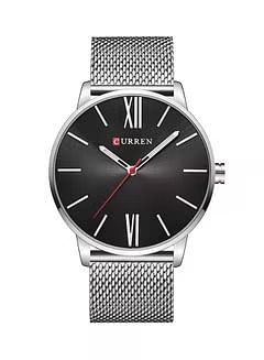 CURREN Men's Water Resistant Analog Watch 8238H - 43 mm - Silver