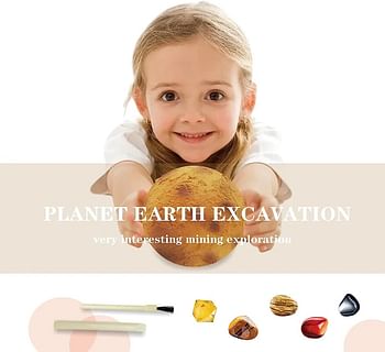 UKR Venus Digging Kit Science Geology Set Educational Learning STEM Solar System Planets Dig Gems Toy