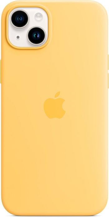 جراب سيليكون لهاتف Apple iPhone 14 Plus مع Magsafe (MPTD3ZM / A) Sunglow