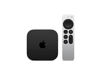 Apple TV 4K (3rd Gen) Wi-Fi Connectivity (MN873B/A) 64GB Black