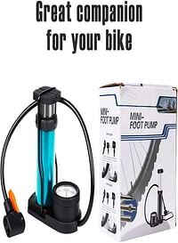 Mini Foot Pump  Bicycle Foot Pump Black