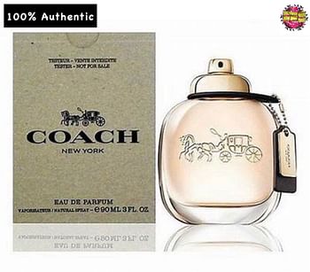 Coach New York - Perfume For Women, 90 Ml - EDP Spray Tester